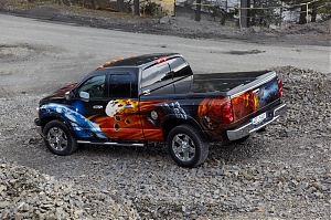 Dodge Ram 1500 / pick up / off road / Hellram / airbrush / design 
