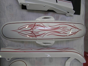 Harley Davidson / street bob / pinstriping / grafika