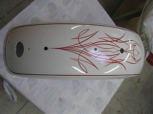 Harley Davidson / street bob / pinstriping / grafika