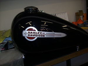 Harley Davidson / Nadrz / logo / linky / airbrush