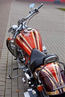 American iron horse/ chopper / airbrush / grafika / design