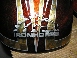 American iron horse/ chopper / airbrush / grafika / design