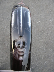 Harley Davidson / blatnik / design / airbrush / biomechanika / giger