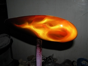 Fenix / Phoenix / airbrush/ True fire / realny ohen / Yak 55 / kunstflug