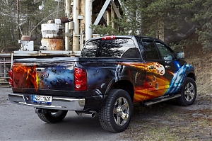 Dodge Ram 1500 / pick up / off road / Hellram / airbrush / design