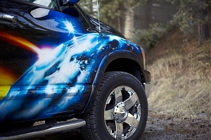 Dodge Ram 1500 / pick up / off road / Hellram / airbrush / design