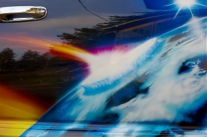 Dodge Ram 1500 / pick up / off road / Hellram / airbrush / design