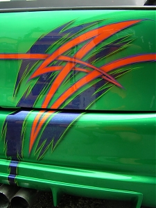 Fiat Punto /  custom lak /  airbrush / design / tuning