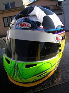 Karting helmet / racing design