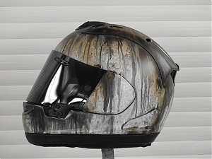 pepa srsen siler helma arai airbrush grafika